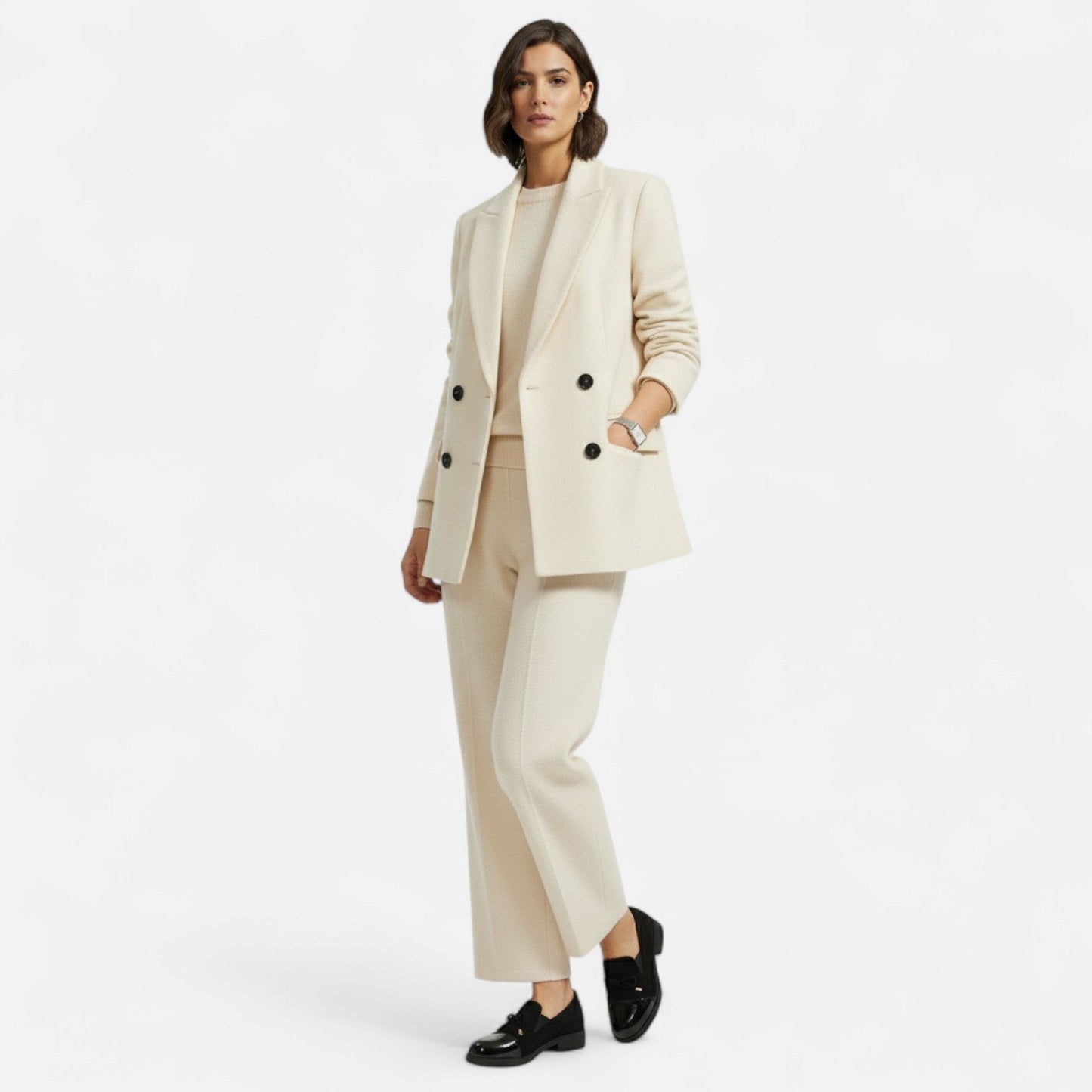 Mocasines Retro Lazo Mujer