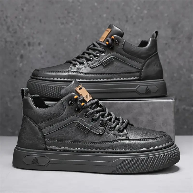 Elton - Botas Ortopédicas de Cuero⏐Edición Premium