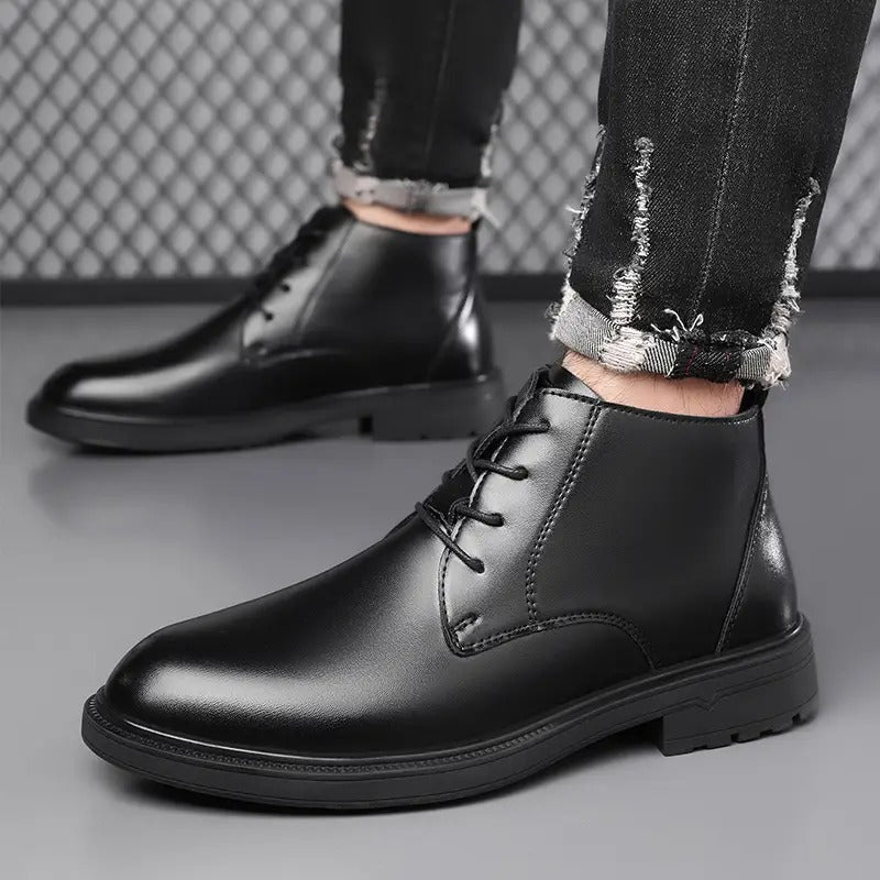 Iker - Botas Ortopédicas de Cuero⏐Edición Premium