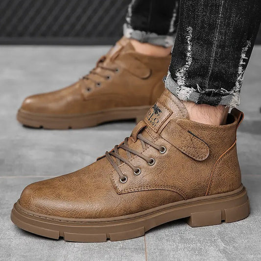 Xavier - Botas Ortopédicas de Cuero⏐Edición Premium