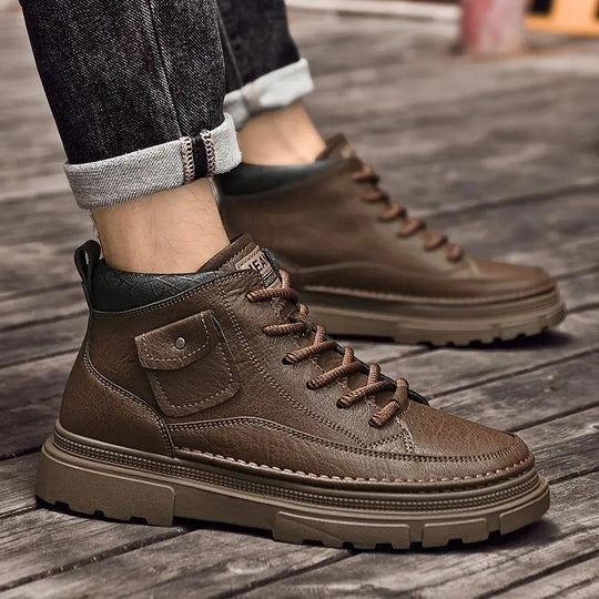 Gonza - Botas Ortopédicos de Cuero⏐Edición Premium